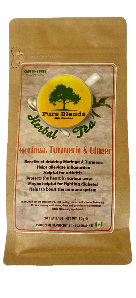 TEA MORINGA TURMERIC & GINGER